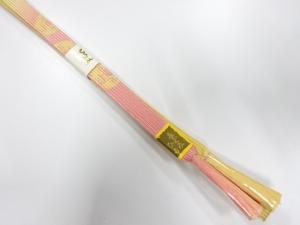 未使用品　正絹　高麗　手組帯締め